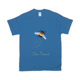 T-shirt unisexe Bumblebee Pride Pun - LIGHT | Choisissez votre drapeau et votre jeu de mots