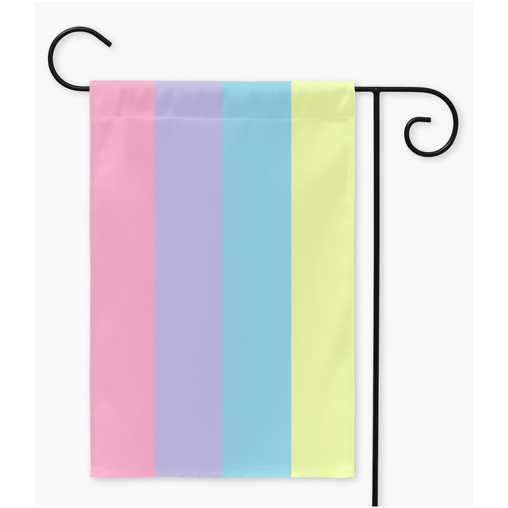 Kingender - V1 (No Symbol) Pride Flags | Single Or Double-Sided | 2 Sizes | Gender Identity and Presentation