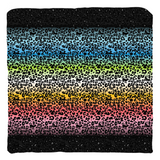 Leopard Print Gradient Pattern Throw Pillows | Multiple Sizes | Choose Your Colourway