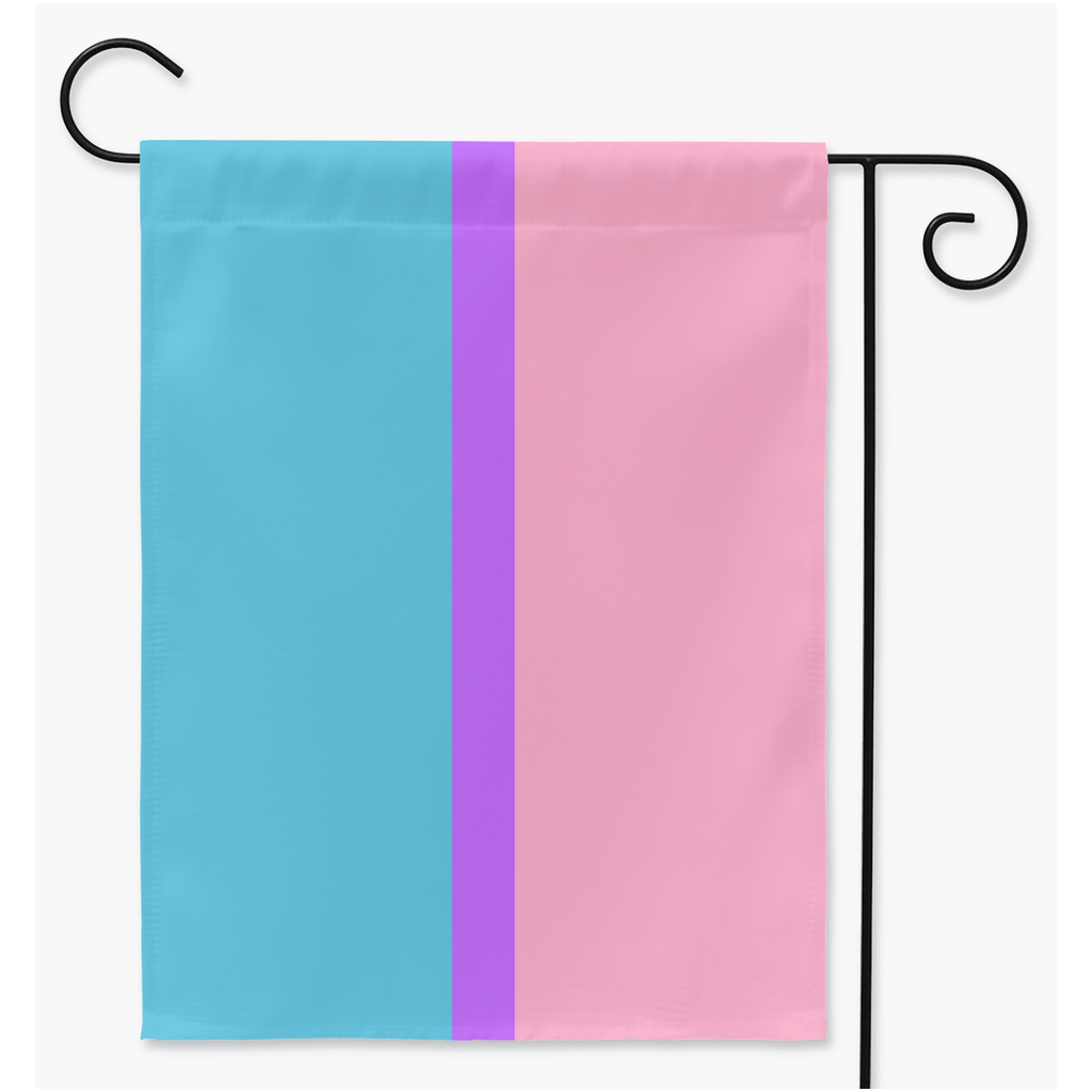 Polyanthropy Yard and Garden Flags | Single Or Double-Sided | 2 Sizes | Polyamory and ENM