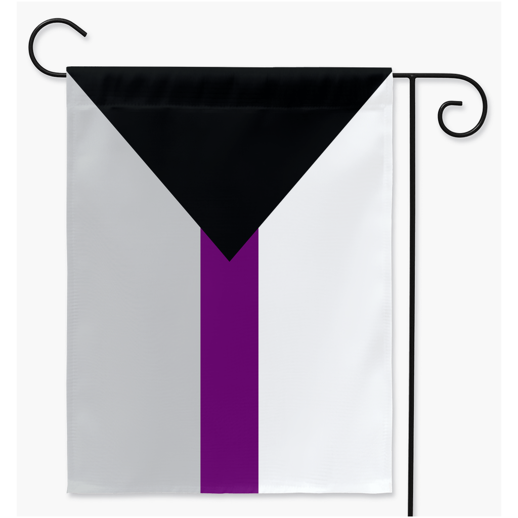 Demisexual Pride Yard and Garden Flags | Single Or Double-Sided | 2 Sizes