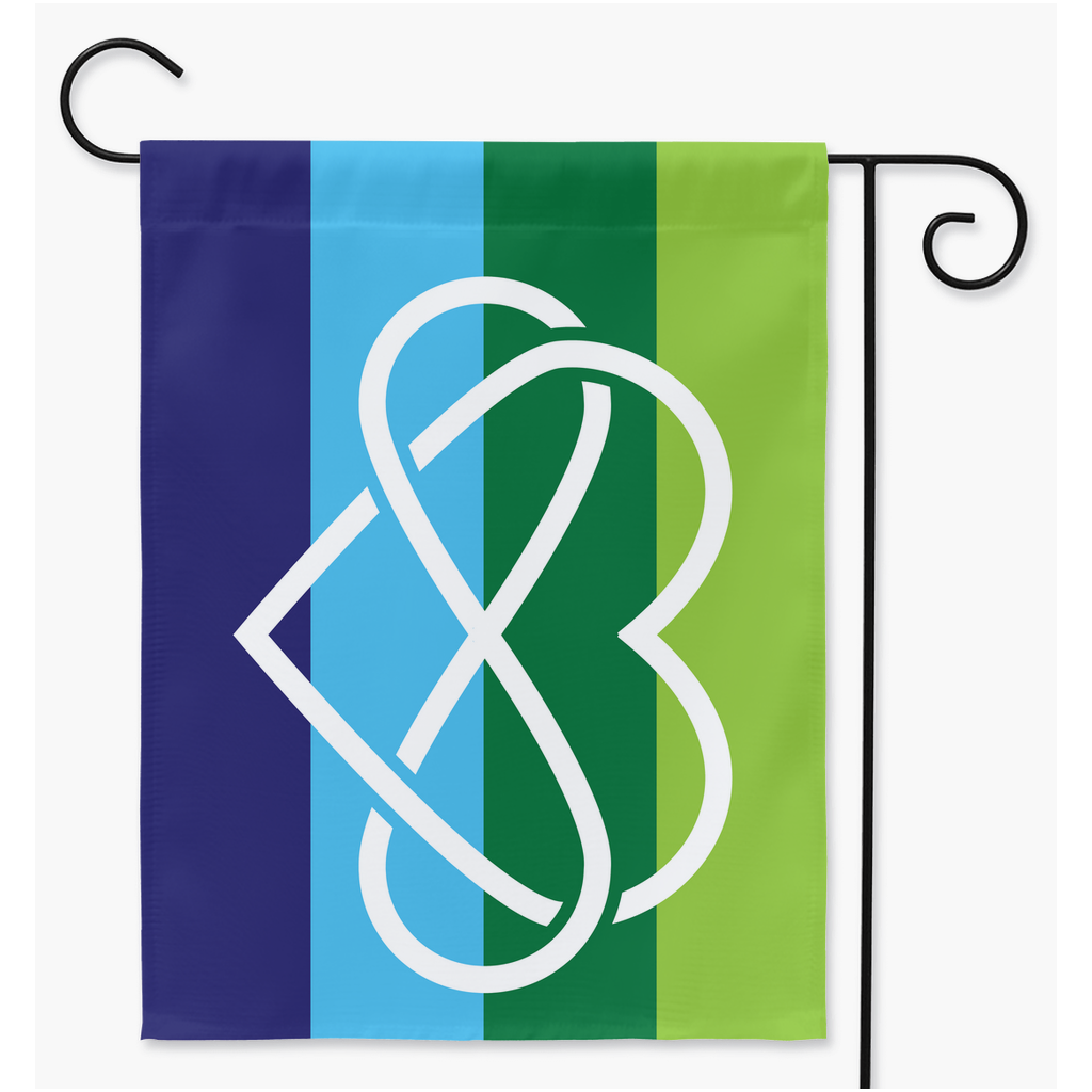 Polyamory - V3 Yard and Garden Flag | Single Or Double-Sided | 2 Sizes