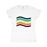 Orientation Pride Flag Fitted Tshirt | Choose Your Flag | Gildan