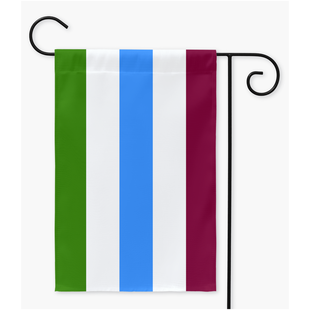 Viramoric Yard and Garden Flags | Single Or Double-Sided | 2 Sizes | Romantic and Sexual Orientations