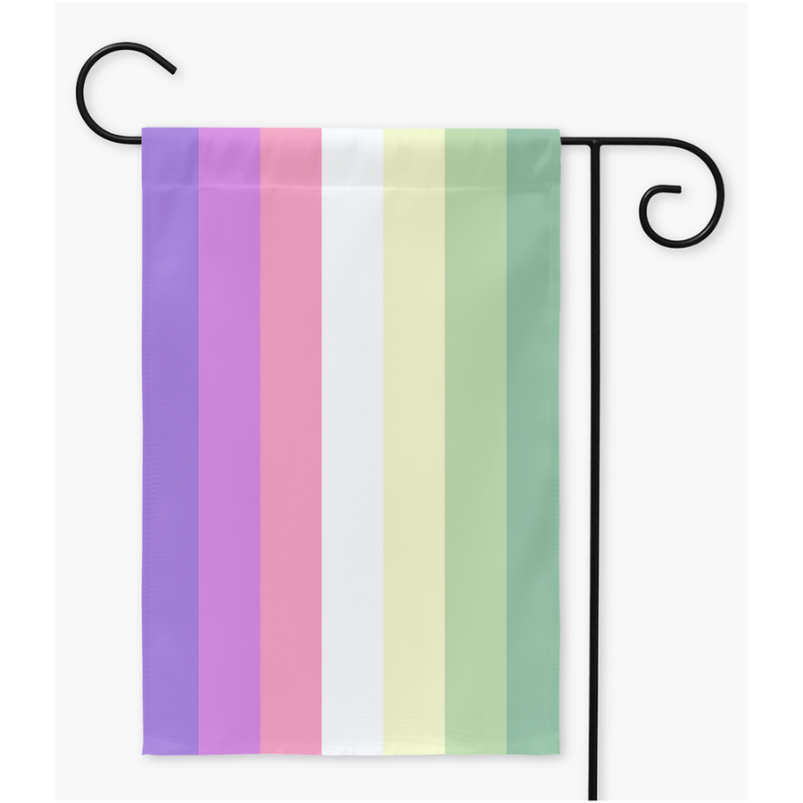 Genderfae Pride Yard and Garden Flags | Single Or Double-Sided | 2 Sizes