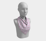 Transfeminine Argyle Square Scarf