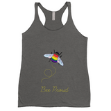 Bumblebee Pride Pun Racerback Débardeur | Choisissez votre coloris et votre jeu de mots