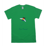 T-shirt unisexe Bumblebee Pride Pun - LIGHT | Choisissez votre drapeau et votre jeu de mots