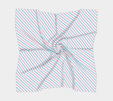 Transgender Barber Striped Square Scarf