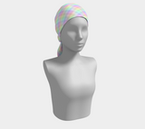 Pastel Rainbow Argyle Long Scarf