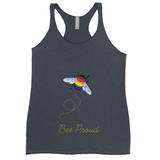 Bumblebee Pride Pun Racerback Débardeur | Choisissez votre coloris et votre jeu de mots