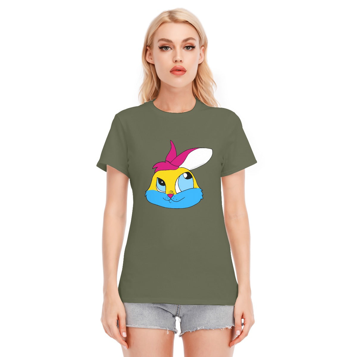 Camiseta unisex de manga corta con cuello redondo | Algodón 180GSM (DTF)