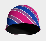 Bisexual Candycane Striped Beanie