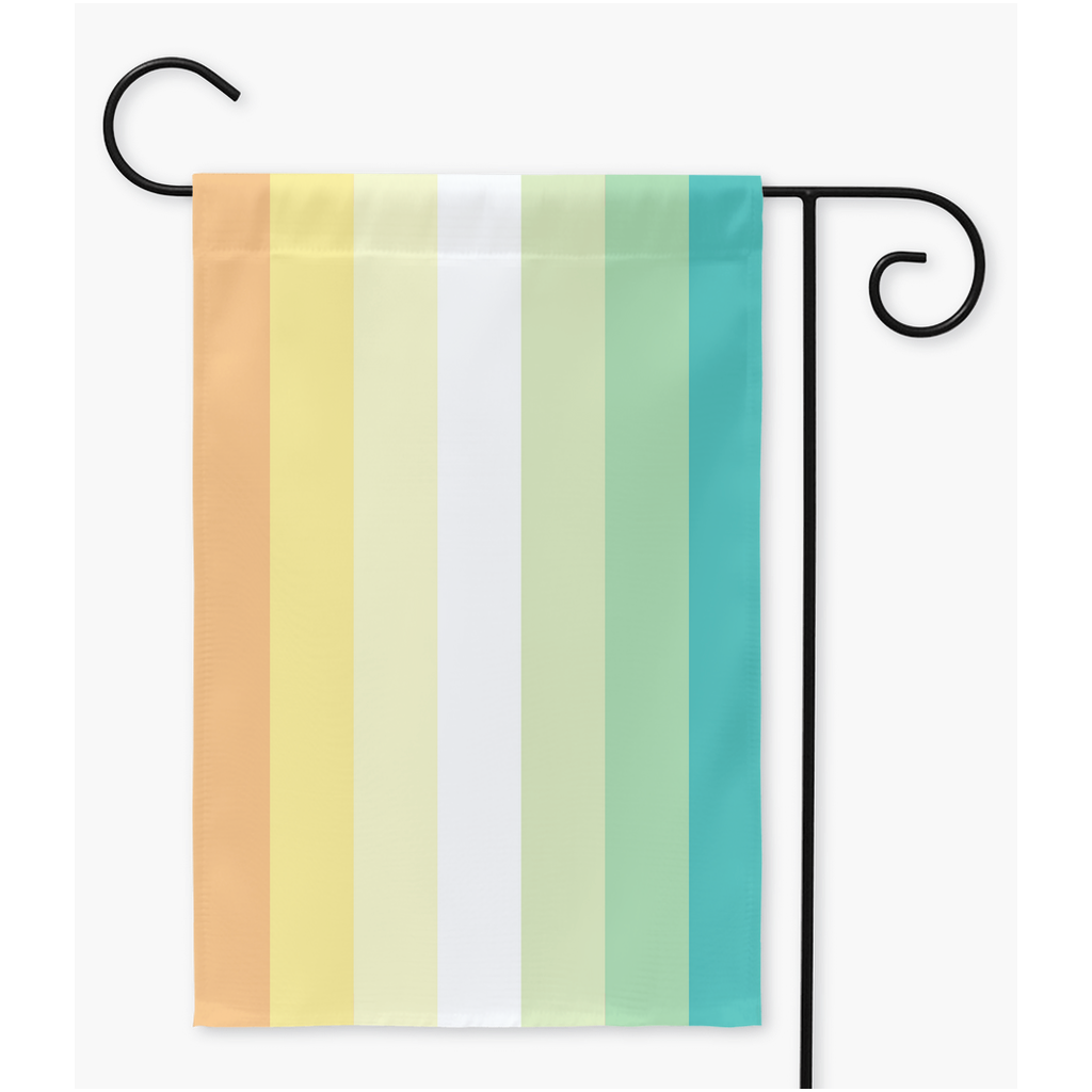 Genderflorer Pride Yard and Garden Flags | Single Or Double-Sided | 2 Sizes