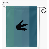 Scaly Pride Yard Flags - V1 | Single Or Double-Sided | 2 Sizes | Avians/Featheries, Cetaceans, Furries, Scalies