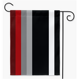 Nullgender - Drapeaux de cour et de jardin V2 | Simple ou double face | 2 tailles | Identité et expression de genre