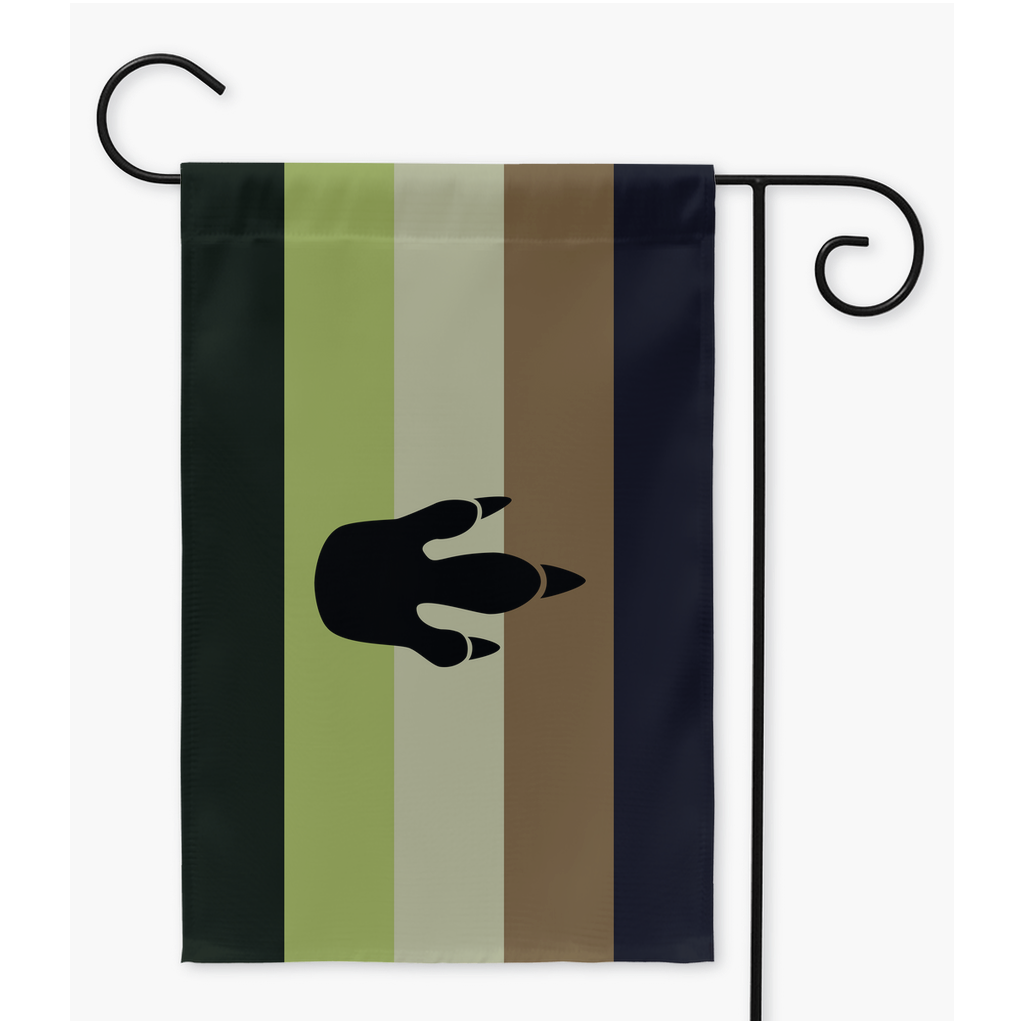 Scaly Pride Yard Flags - V2 | Single Or Double-Sided | 2 Sizes | Avians/Featheries, Cetaceans, Furries, Scalies (Copy)