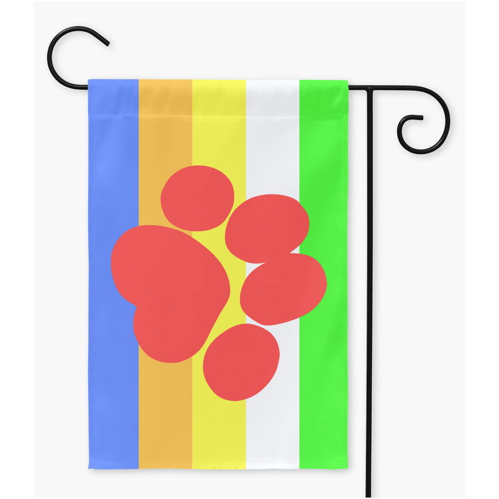 Pupgender Pride Flags | Single Or Double-Sided | 2 Sizes | Gender Identity and Expression
