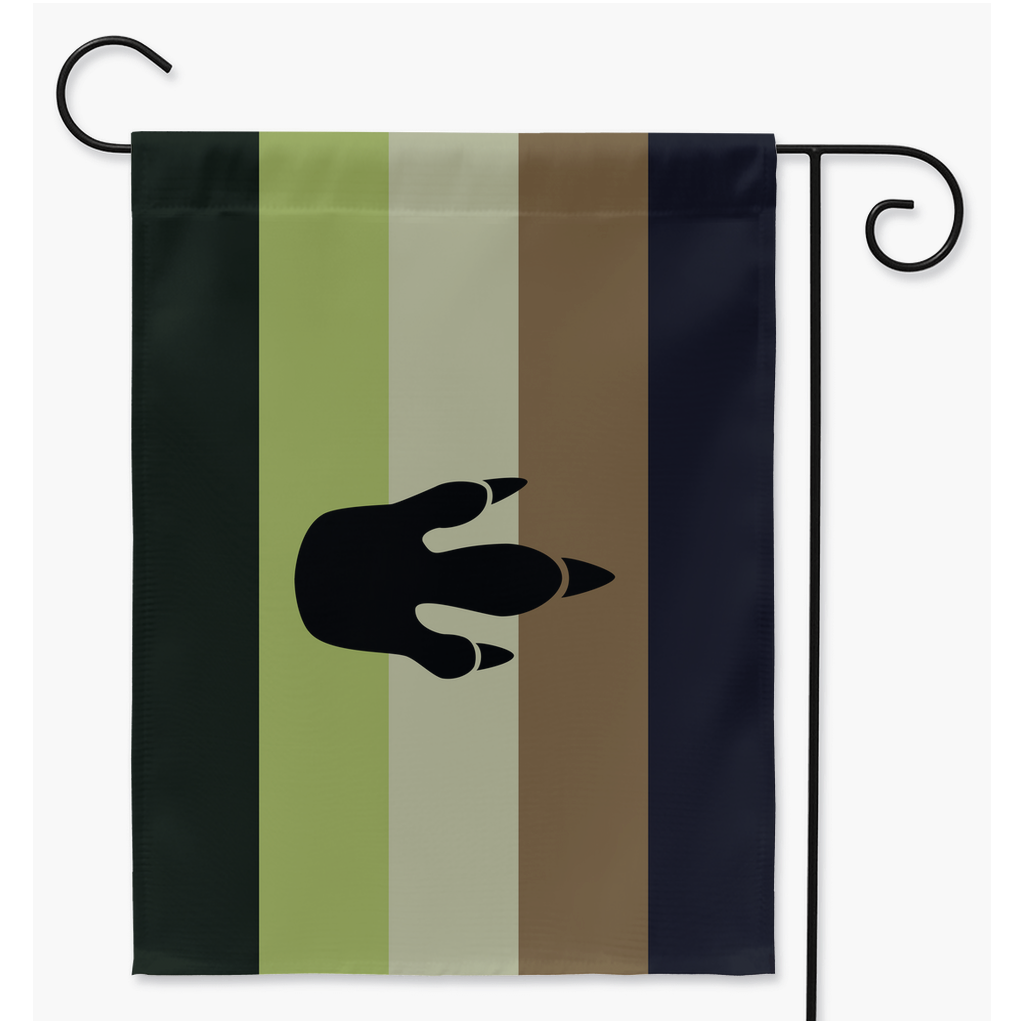 Scaly Pride Yard Flags - V2 | Single Or Double-Sided | 2 Sizes | Avians/Featheries, Cetaceans, Furries, Scalies (Copy)