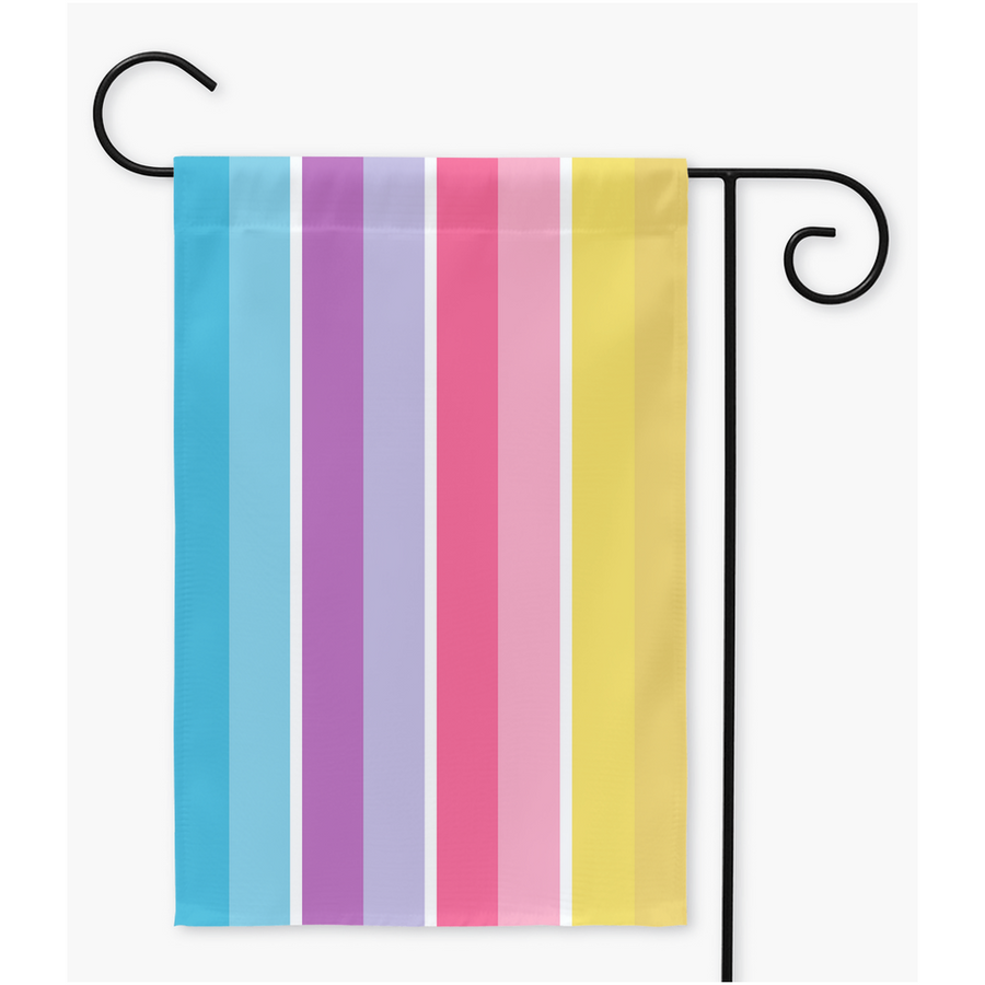 Kingender - V3 Pride Flags | Single Or Double-Sided | 2 Sizes | Gender Identity and Presentation