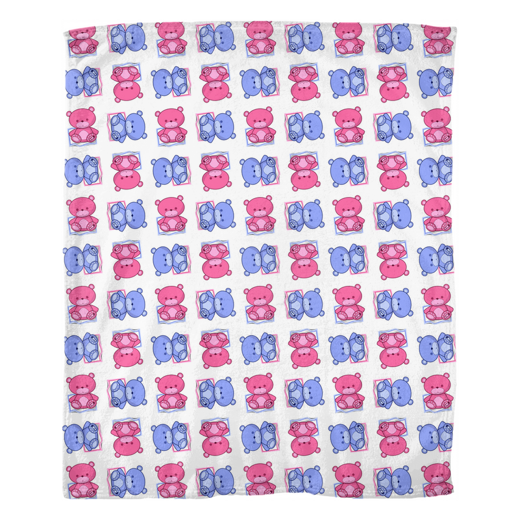 ABDL Teddybear Fleece Blankets | 2 Sizes ninjaferretart