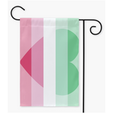 Abromantic Pride Yard and Garden Flags | Single Or Double-Sided | 2 Sizes | Aromantic and Asexual Spectrum Yard Flag ninjaferretart