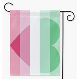 Abromantic Pride Yard and Garden Flags | Single Or Double-Sided | 2 Sizes | Aromantic and Asexual Spectrum Yard Flag ninjaferretart