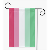 Abrosexual Pride Yard and Garden Flags | Single Or Double-Sided | 2 Sizes | Aromantic and Asexual Spectrum Yard Flag ninjaferretart
