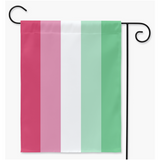 Abrosexual Pride Yard and Garden Flags | Single Or Double-Sided | 2 Sizes | Aromantic and Asexual Spectrum Yard Flag ninjaferretart
