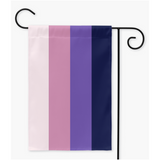 Ace Spec Pride Yard and Garden Flags | Single Or Double-Sided | 2 Sizes | Aromantic and Asexual Spectrum Yard Flag ninjaferretart