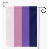 Ace Spec Pride Yard and Garden Flags | Single Or Double-Sided | 2 Sizes | Aromantic and Asexual Spectrum Yard Flag ninjaferretart