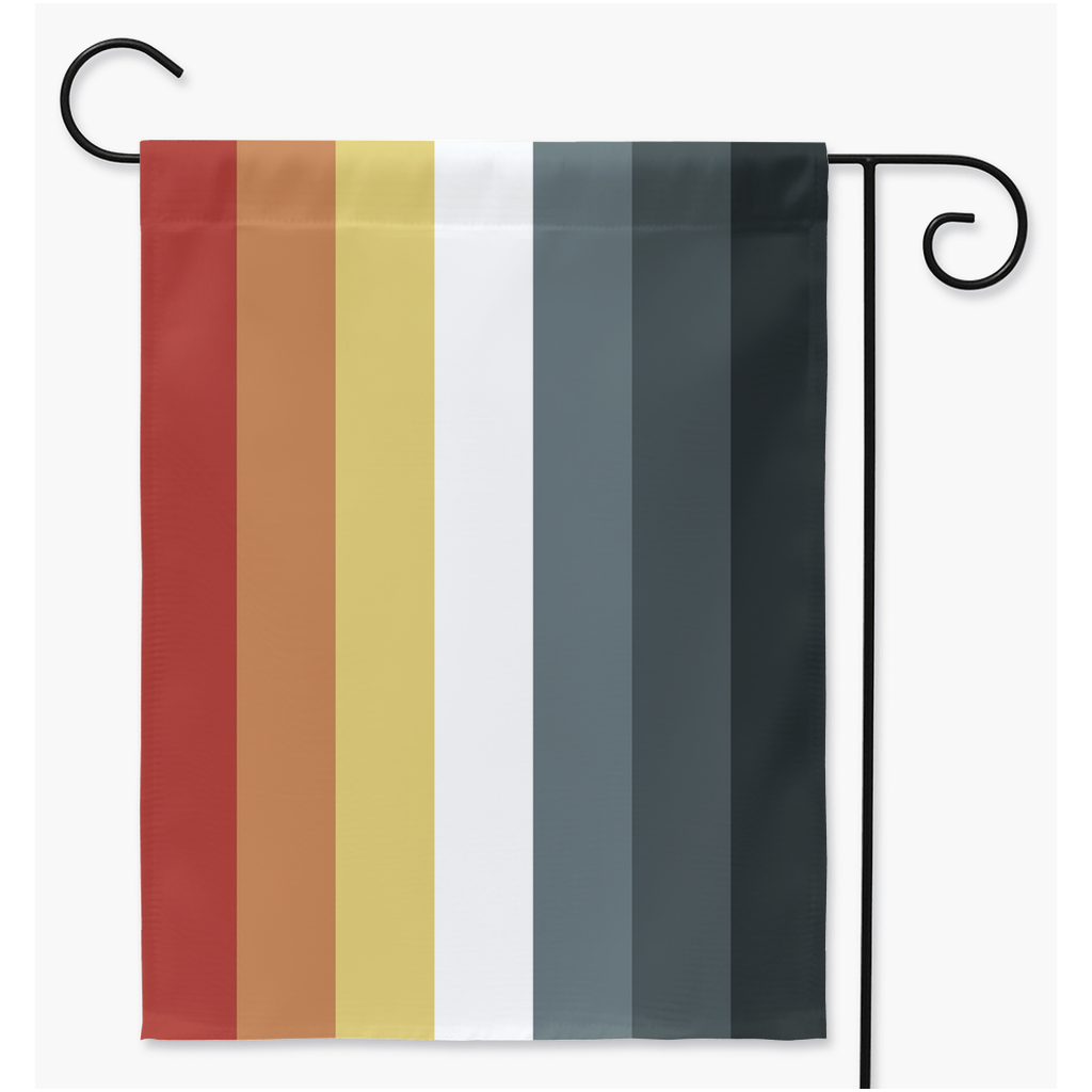 Agatic Pride Yard and Garden Flags | Single Or Double-Sided | 2 Sizes | Sexual And Romantic Orientations Yard Flag ninjaferretart