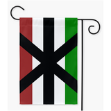 Apothiromantic Yard and Garden Flag | Single Or Double-Sided | 2 Sizes | Aro Ace Spectrum Yard Flag ninjaferretart