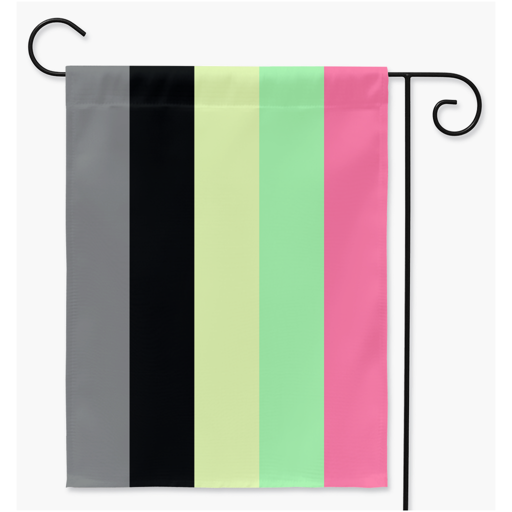 Appresromantic Pride Yard and Garden Flag | Single Or Double-Sided | 2 Sizes Yard Flag ninjaferretart