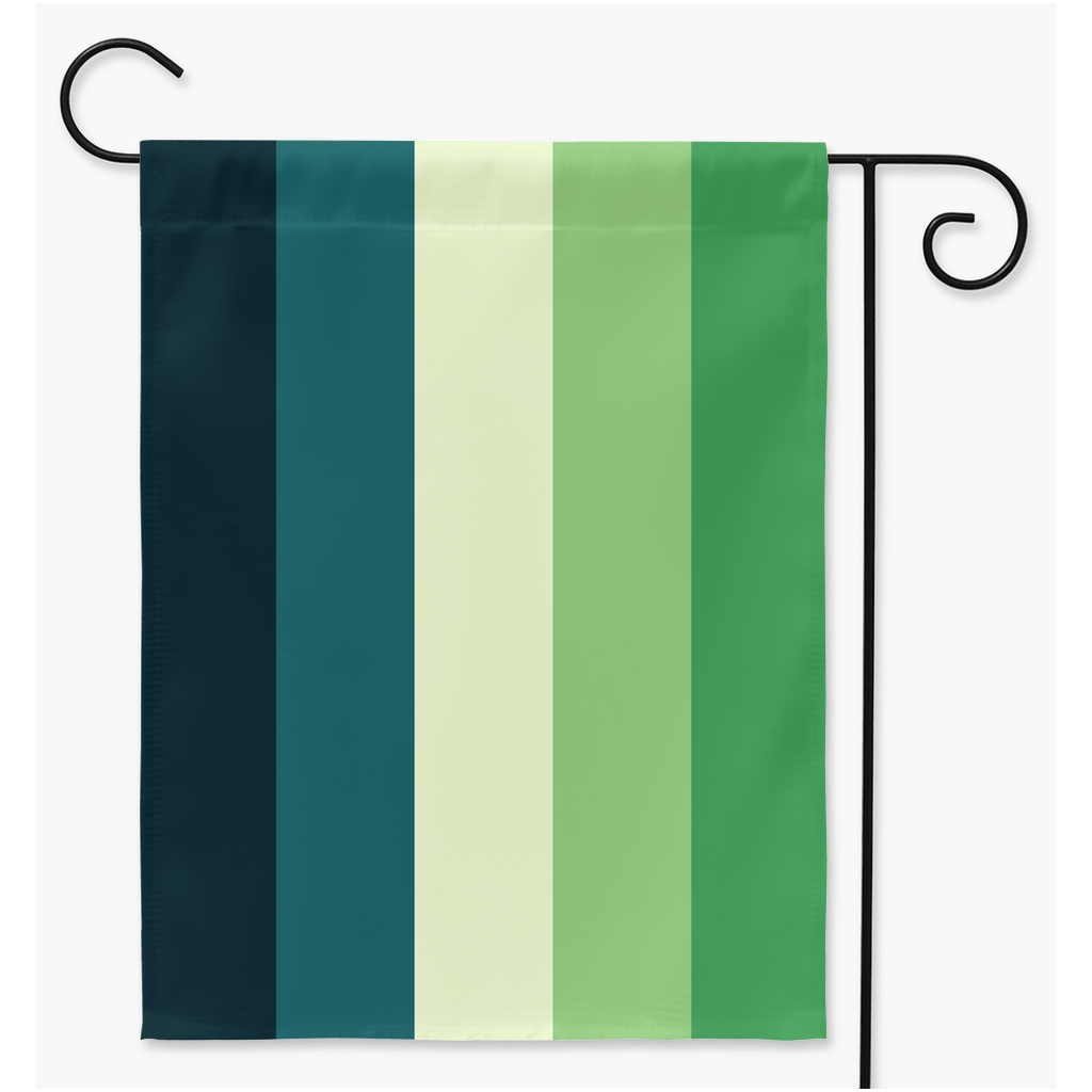 Aro Spec Yard and Garden Flag | Single Or Double-Sided | 2 Sizes | Aro Ace Spectrum Yard Flag ninjaferretart