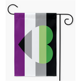 Aroace Pride Flags - V3 | Single Or Double-Sided | 2 Sizes Yard Flag ninjaferretart