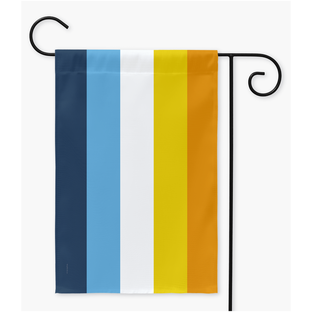 Aroace Pride Flags - Version 1 | Single Or Double-Sided | 2 Sizes | Aro Ace Spectrum Yard Flag ninjaferretart