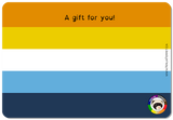 Ninja Ferret Gift Card - Aromantic & Asexual Spectrum