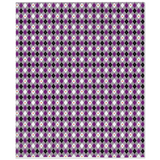 Asexual Panromantic Argyle Pride Minky Blankets Blanket ninjaferretart
