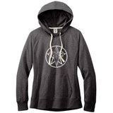 Baphomet Pentagram Fitted Re-Fleece Hoodie | Choose Your Colourway Apparel ninjaferretart