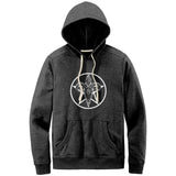 Baphomet Pentagram Relaxed Fit Re-Fleece Hoodie | Choose Your Colourway Apparel ninjaferretart
