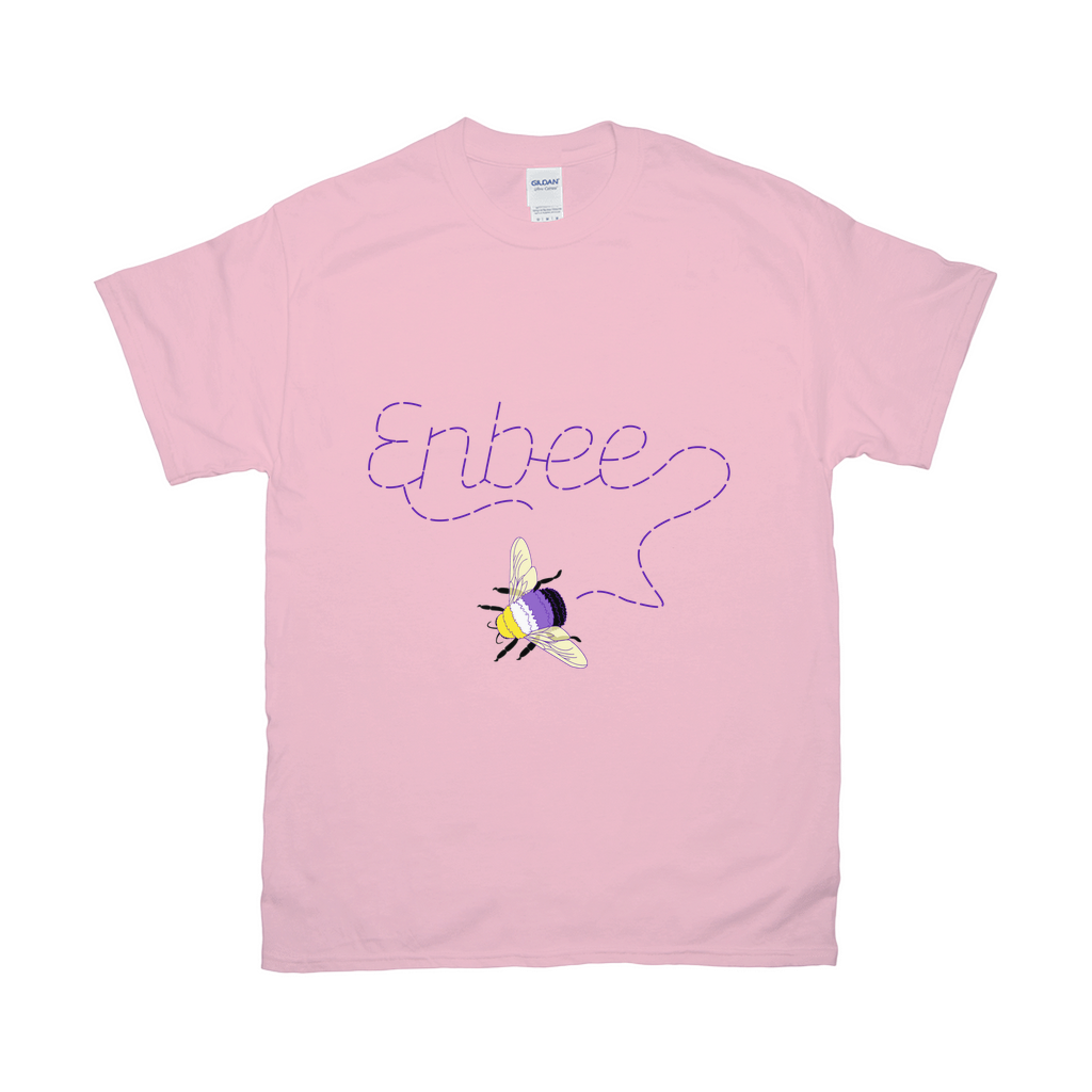 Bee Dance - Enbee Nonbinary Bumblebee Relaxed Fit Tshirt Tshirt ninjaferretart
