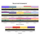 Choose Your Galactic Alignment Pride Flags | Single Or Double-Sided | 2 Sizes | Galactic Alignment | Gender Identity and Expression