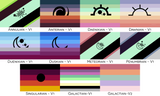 Choose Your Galactic Alignment Pride Flags | Single Or Double-Sided | 2 Sizes | Galactic Alignment | Gender Identity and Expression