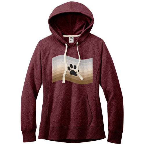 Furry Pride Flag Fitted Re-Fleece Hoodie | Choose Your Flag