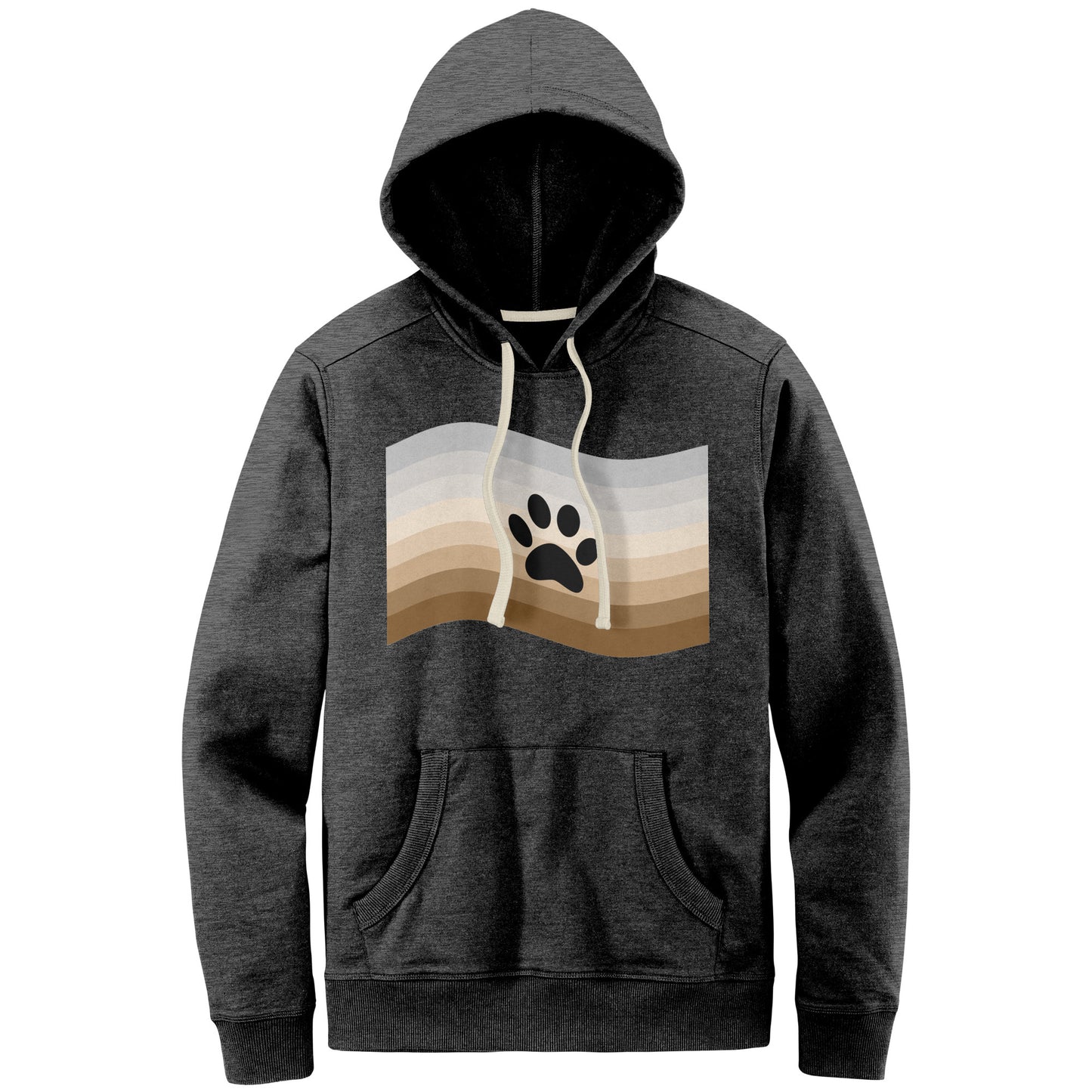 Furry Pride Flag Relaxed Fit Re-Fleece Hoodie | Choose Your Flag