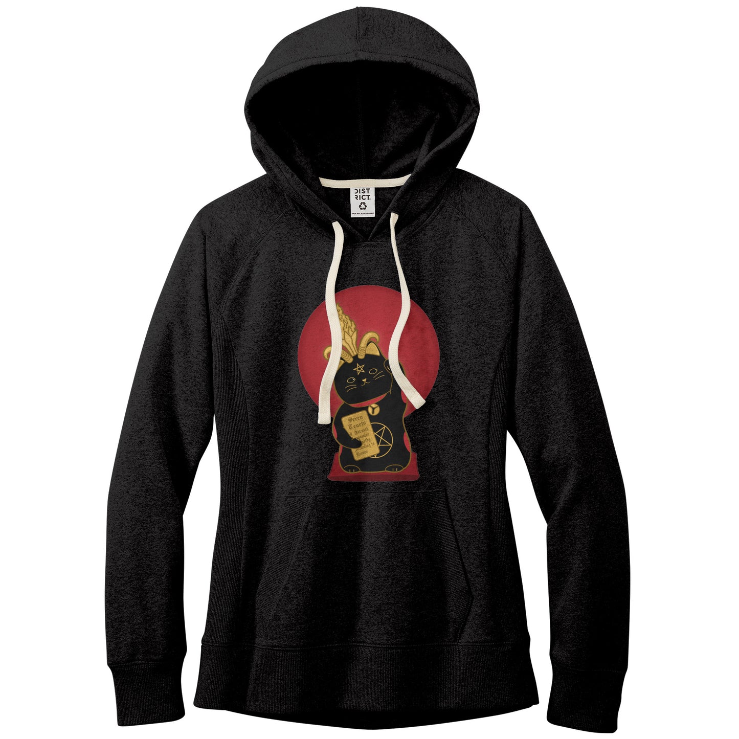 Lucky Catomet Fitted Re-Fleece Hoodie