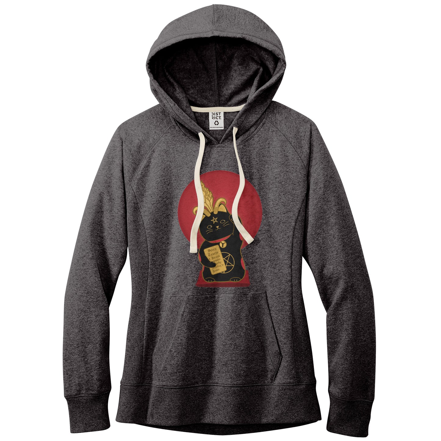 Lucky Catomet Fitted Re-Fleece Hoodie