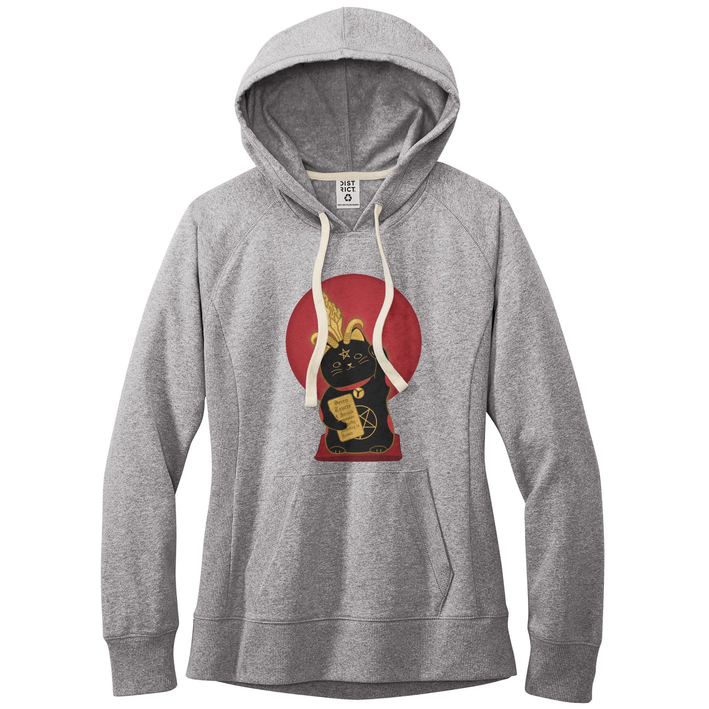 Lucky Catomet Fitted Re-Fleece Hoodie