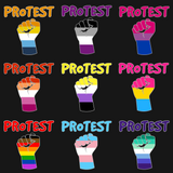 Sudadera con capucha de ajuste relajado Re-Fleece de Protest